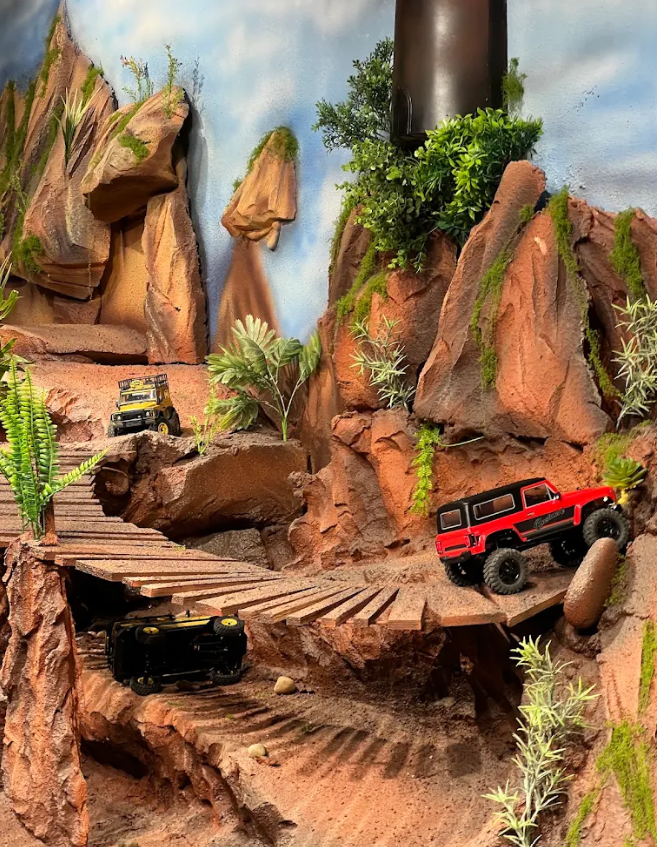 RC crawler terrain